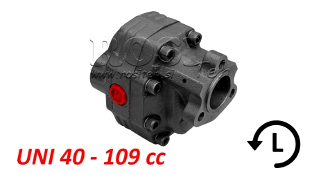 HYDRAULIC CAST IRON PUMP UNI40-109CC-190 BAR LEFT