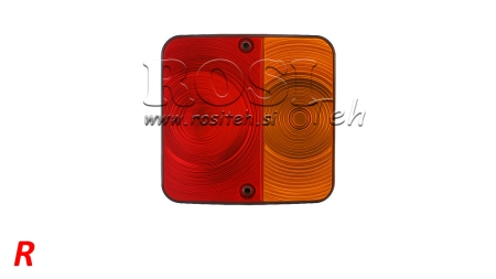 SVJETLO ZADNJE DESNO KVADRATNO 2 POZ