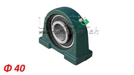 CUSCINETTO IN ALLOGGIAMENTO UCPA 208 - fi 40mm