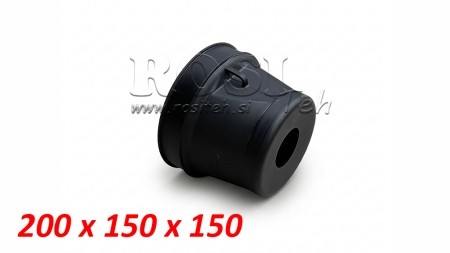 OCHRANNÝ KRYT KARDANU PVC 200x150x150