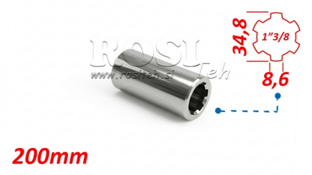 P.T.O. ADAPTER BUSH 1”3/8 L=200