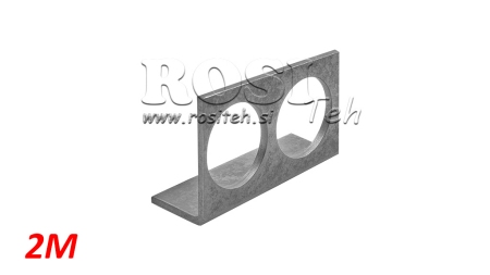 UCHWYT DLA ŻEŃSKIEGO SZYBKOZŁĄCZA PUSH PULL 2M