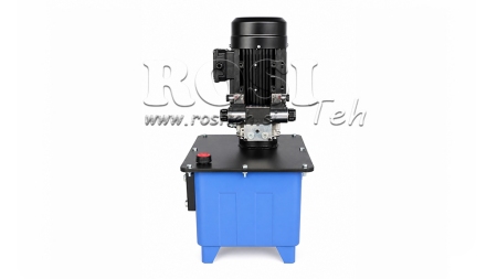 MINI HYDRAULIC POWER-PACK UNIT 380V AC (4 KW) - 8 CC - 12 LIT/MIN - TANK 25 LIT