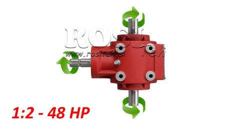 SZÖGHAJTÁS PTO-R11S 1:2 (48HP-35kW)