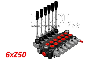 HYDRAULICKÝ VENTIL 6xZ50
