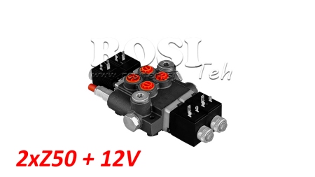 HIDRAULISKAIS VĀRSTS 2XZ50+12V DC