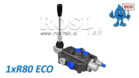 HIDRAULIČNI RUČNI VENTIL – RAZVODNIK S 1 SEKCIJOM 1xR80 ECO