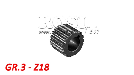 ZAHNRAD PTO GR.3 Z18