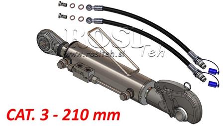 HYDRAULISCHER AUTOMATIK OBERLENKER - CAT. 3 - 80/40-210 (90-210 HP) (25,4 mm)