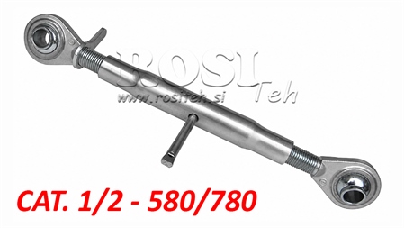 TRACTOR THREADED TOP LINK ASSEMBLY CAT.1/2 M27X3 -580/780