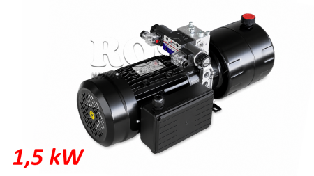 MINI HYDRAULIC POWER-PACK UNIT 230V AC (1.5 KW) - 5.8 CC - 8.2 LIT/MIN - TANK 6 LIT