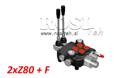 HÜDRAULIKA KLAPP 2XP80 + FLOATING