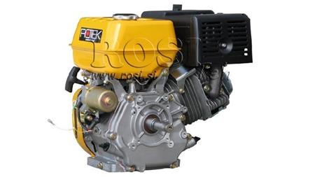 gasoline engine EG4-420cc-9.6kW-13.1HP-3,600 RPM-E-KW25x88.5-electric start