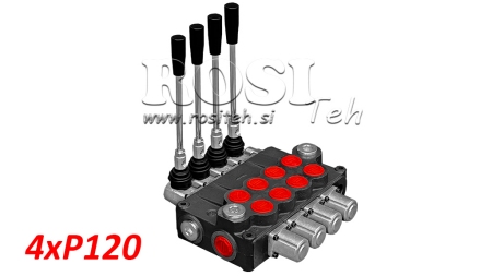 HYDRAULICKÝ VENTIL 4xP120