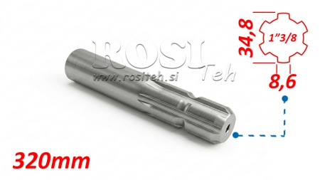 KARDANSKI ADAPTER 1-3/8 STANDARD (320 mm)