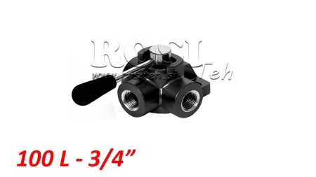 RUČNI VENTIL 3/4 - 90lit 3 IZLAZA