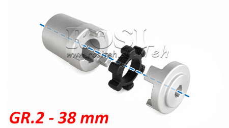 GUMIJAS INTERFEISS ND16 (5.5-9KW) 38MM/GR2