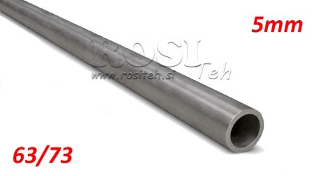 TUBE HONÉ H9 POUR CYLINDRE HYDRAULIQUE 63/73 - 5mm (1000mm)