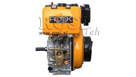 dízelmotor 474cc-8.0kW-3,600 RPM-E-KW25x88-elektromos indítás