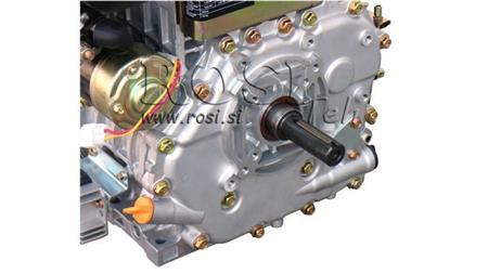 dízelmotor 474cc-8.0kW-3,600 RPM-E-KW25x88-elektromos indítás