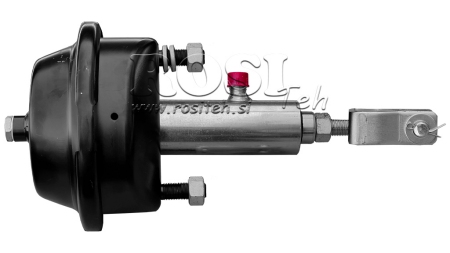 SIŁOWNIK PNEUMATYCZNO-HYDRAULICZNY DO HAMULCÓW BĘBNOWYCH