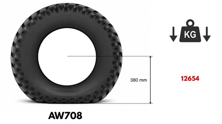 400/60-15,5 TIRE AW708 14PL