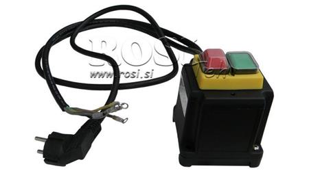 UTIKAČ S KABELOM ON/OFF 1 FAZA (3POLNI) 230V