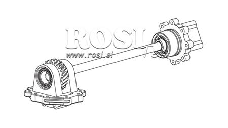WYJŚCIE DLA POMPY HYDRAULICZNEJ - SCANIA GRS 905