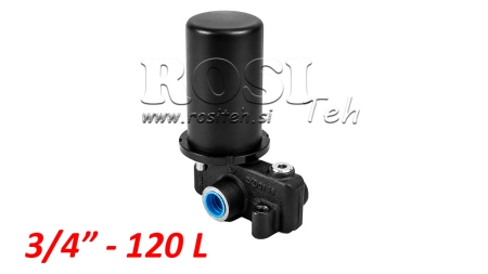 HIDRAULIKA SZELEP 3/4 120Llit 420 BAR - ÁRAMLÁSSZABÁLYOZÁSHOZ 0,5-60lit/perc
