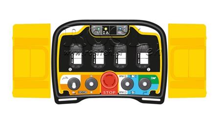 RADIO REMOTE CONTROL - PROPORTIONAL - ZEUS2 M4 10013 Standard