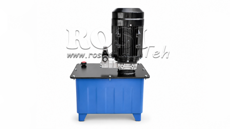 MINI HIDRAULIČNI AGREGAT 380V AC (4 kW) - 8 cc - 12 lit/min - tank 40 lit