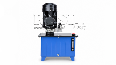 MINI HIDRAULIČNI AGREGAT 380V AC (4 kW) - 8 cc - 12 lit/min - tank 40 lit