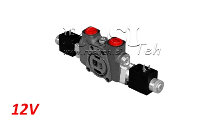 SINGLE ELECTRIC SEGMENT 12 V FOR HYDRAULIC VALVE PC100