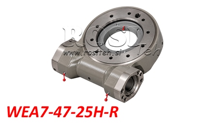 WORM GEAR SLEW DRIVE SERIES WE HP WEA7-47-25H-R