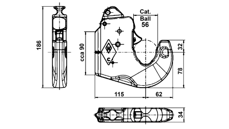 AUTÓMATIKUS TRAKTOR HOROG KAT.2 WALTERSCHEID