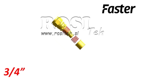 GIUNTO RAPIDO FEMMINA PER MULTI-FASTER 3/4 PARTE FISSA