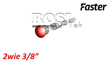 PULSANTE DI SICUREZZA PER MULTI-FASTER 3/8 2VIE PARTE FISSA