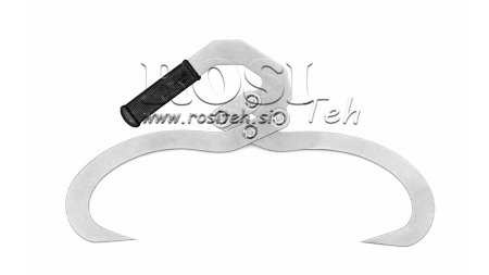 RANKINIS MIŠKŲ GRIEBLYS HD30 (300 MM) - CINKUOTOS