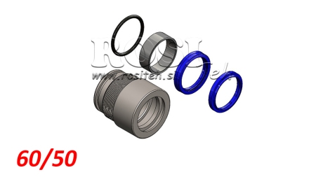SET BRTVI ZA HIDRAULIČNI CILINDAR MONO 60/50