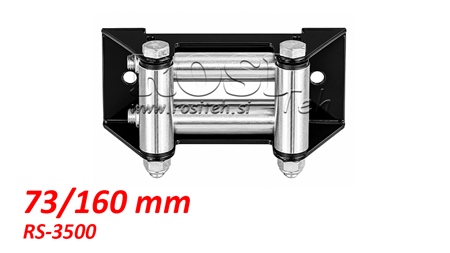 GÖRGŐS KÖTÉLVEZETŐ ACÉLSODRONYHOZ (RS-3500) - 73 x 160 mm