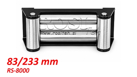GÖRGŐS KÖTÉLVEZETŐ ACÉLSODRONYHOZ (RS-8000) - 83 x 233 mm