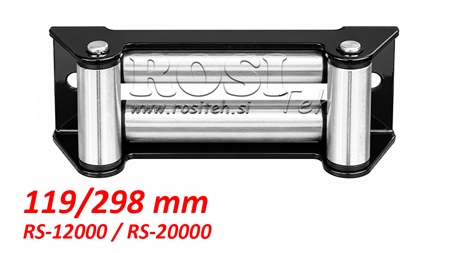 GÖRGŐS KÖTÉLVEZETŐ ACÉLSODRONYHOZ (RS-12000 / RS-20000) - 119 x 298 mm