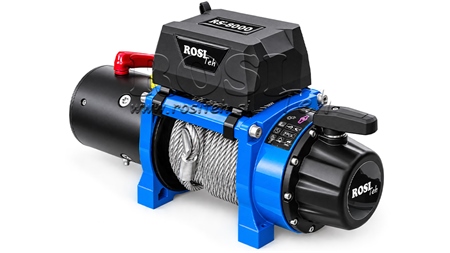 12 V ELEKTROMOS CSÖRLŐ RS-8000 - 3620 KG - ACÉLSODRONY KÖTÉL - ECO