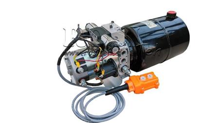 MINI HYDRAULIC AGGREGATE 24V DC - 2.2kW = 2.1cc - 8 lit - double direction assembly (metal)