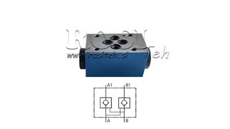 VENTIL ZA PROVJERU CETOP 3 (AinB)