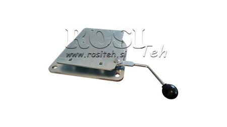 PIASTRA GIREVOLE PER SEDILE