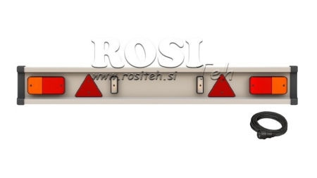 AANHANGER BUMPER MET LICHTEN 2150mm