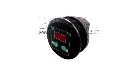 ELEKTRONISK TRYKKBRYTER MED MANOMETER KD55 0-200 BAR