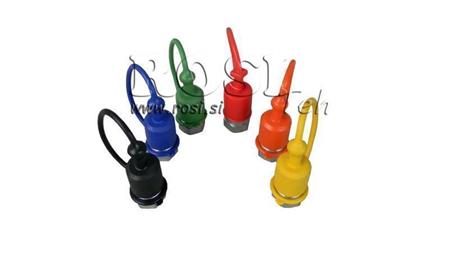 ZAŠTITNI GUMENI KAPAK NARANDŽASTI - MUŠKE BRZE SPOJNICE