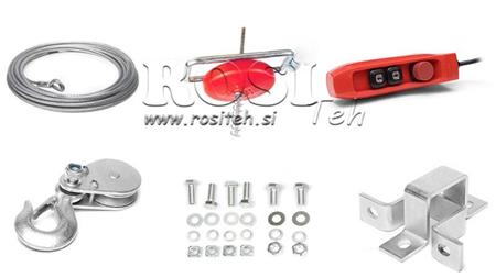 ELEKTRYCZNA WCIĄGARKA 230 V DWI 300/600 kg